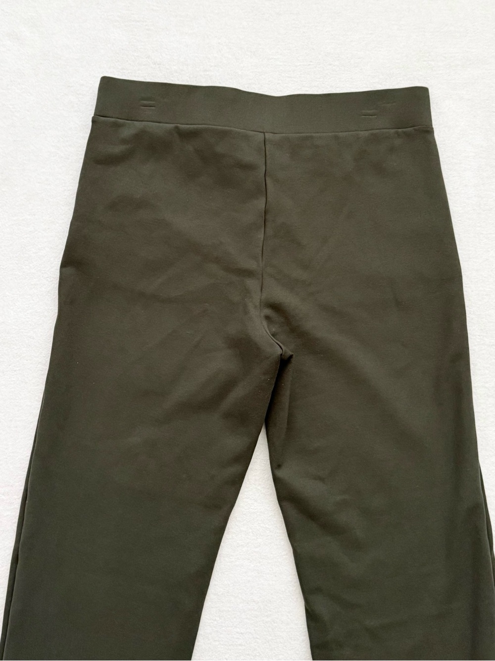 LOFT Ponte Pants in Olive Green - Picture 5 of 8